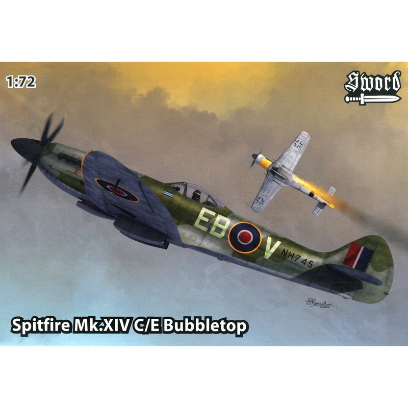 1/72 Spitfire Mk.XIV C/E Bubbletop