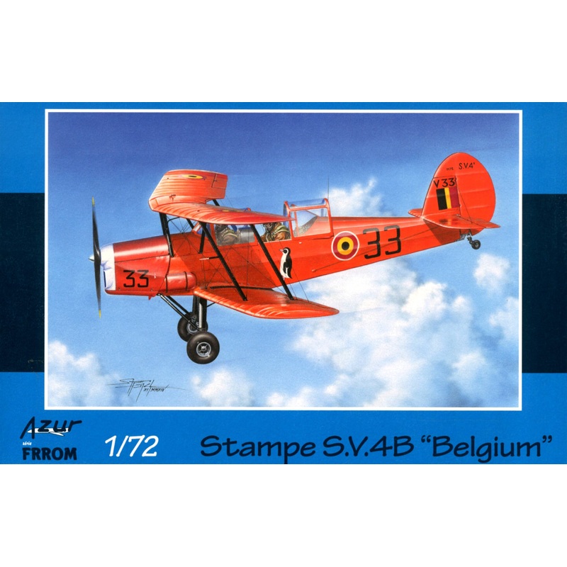 1/72 Stampe SV.4b Belgian Air Component