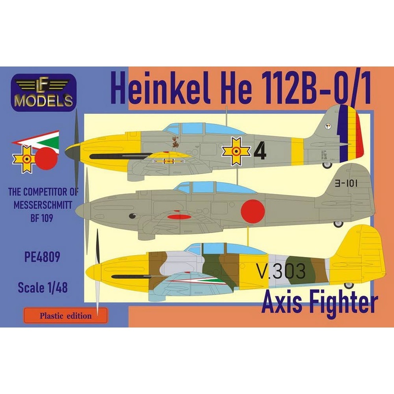 1/48 Heinkel He 112B-0/1 Axis Fighter
