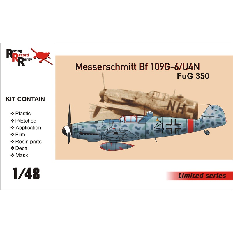 1/48 Messerschmitt Bf109G-6/U4N with FuG 350