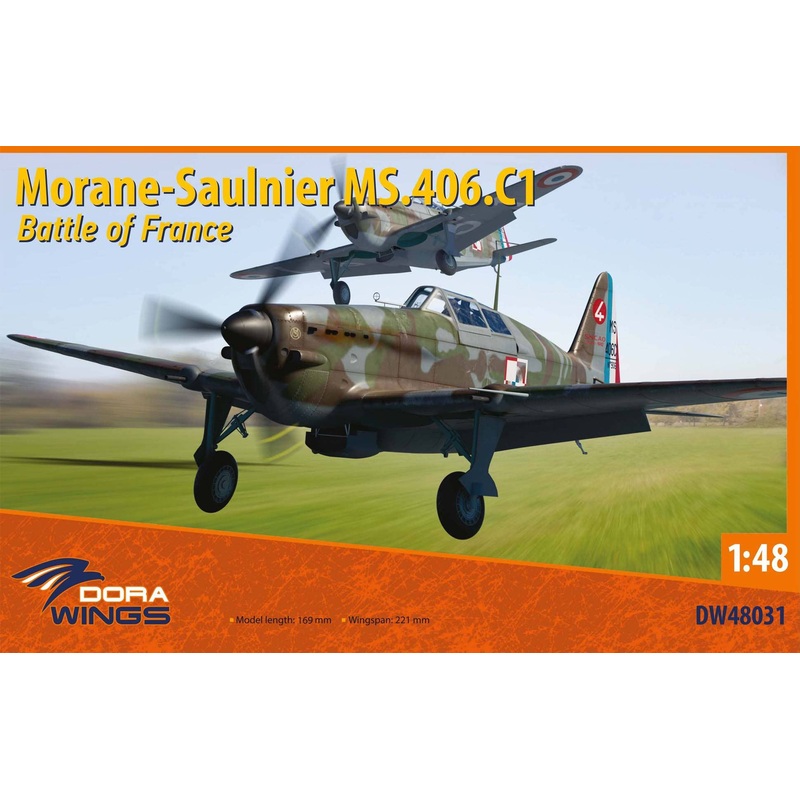 1/48 Morane-Saulnier MS.406C.1 (Battle of France)