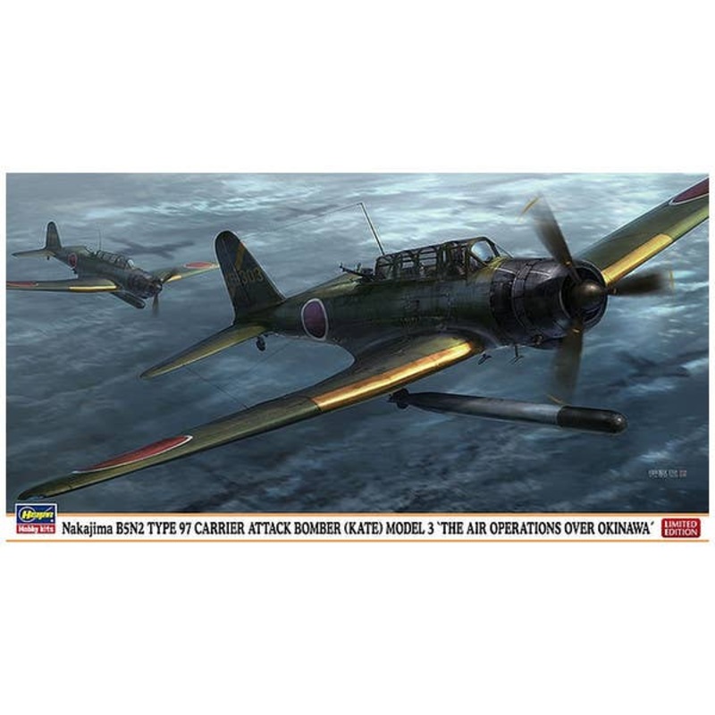1/48 Nakajima B5N2 Type 97 Carrier Attack Bomber Model 3 (Okinawa)