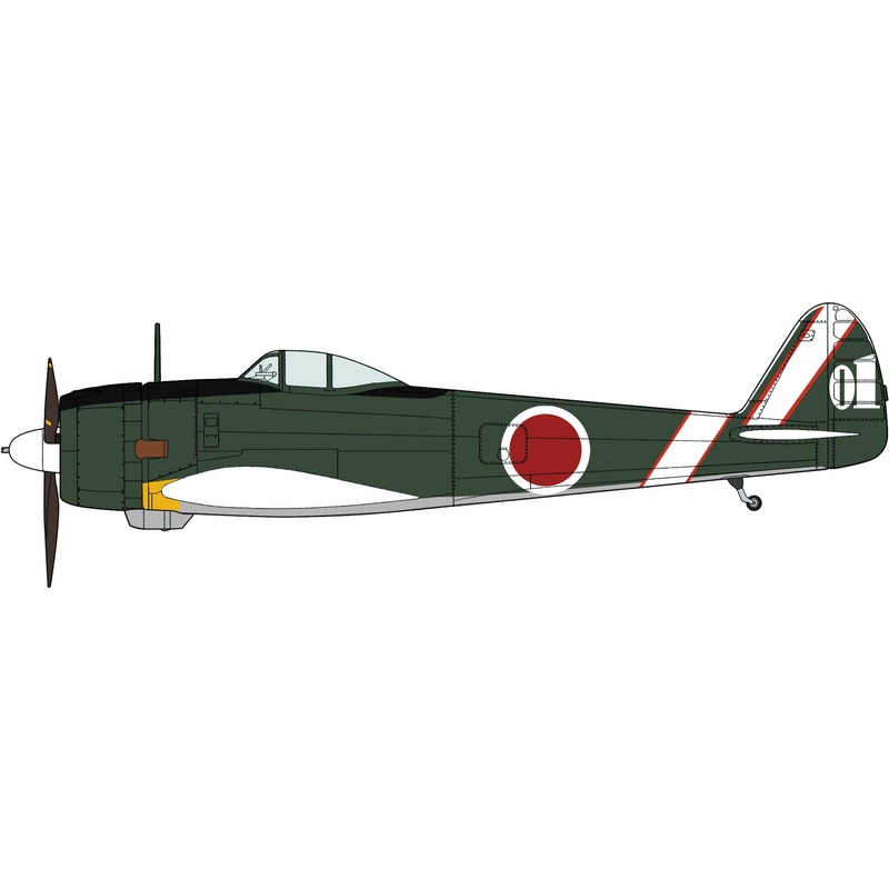 1/48 Nakajima Ki43-II Late Version Hayabusa (Oscar) 25th Air Squadron Unit 01