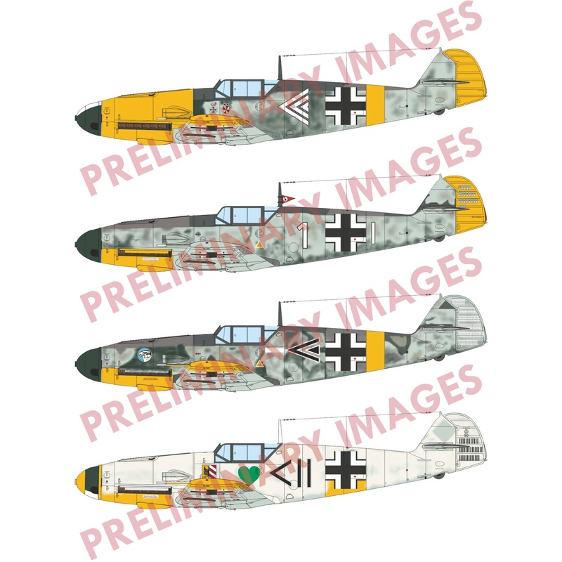 1/72 Bf 109F-2 Profipack