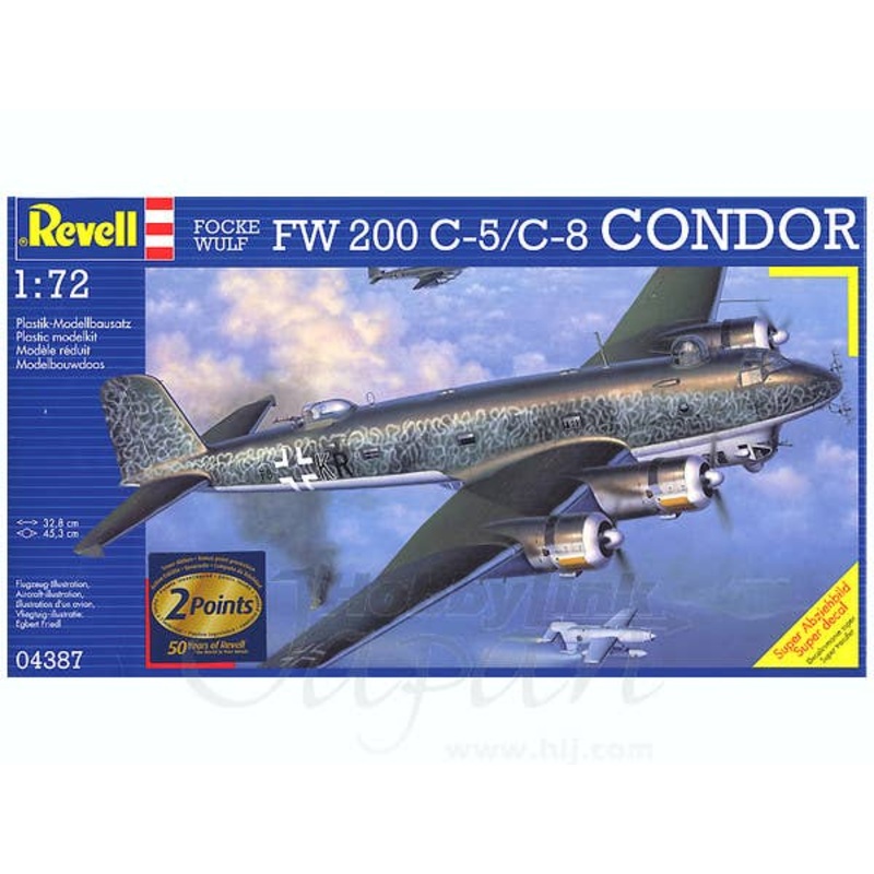 1/72 Focke-Wulf Fw200C-8 Condor & HS293