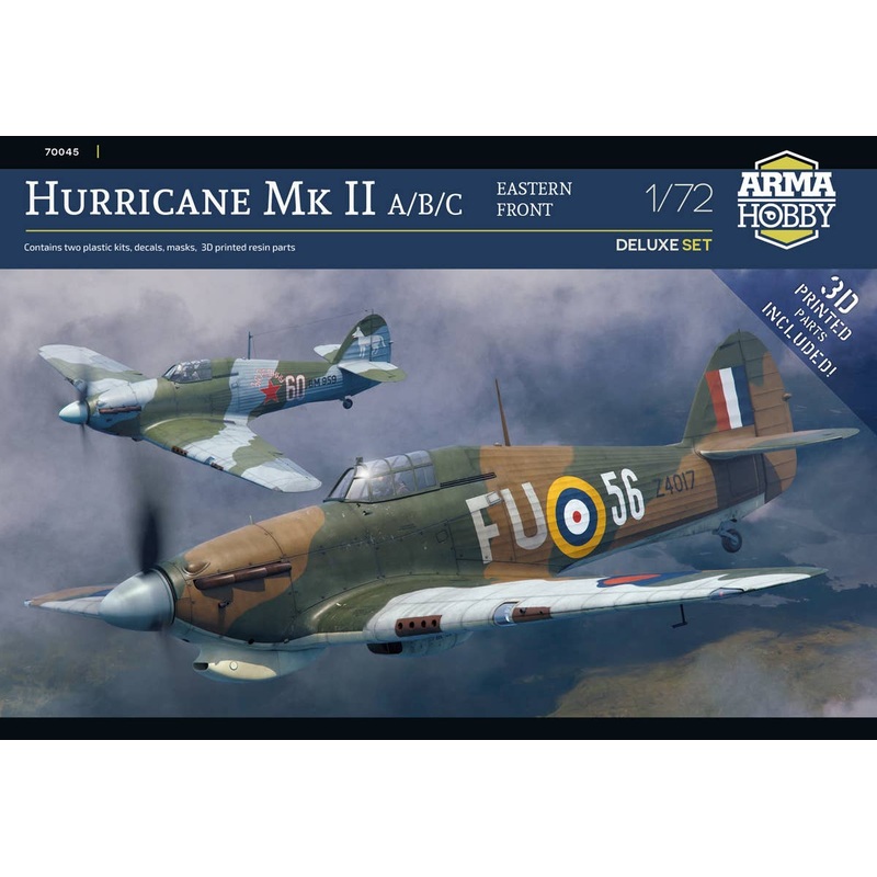 1/72 Hurricane Mk II A/B/C Eastern Front Deluxe Set