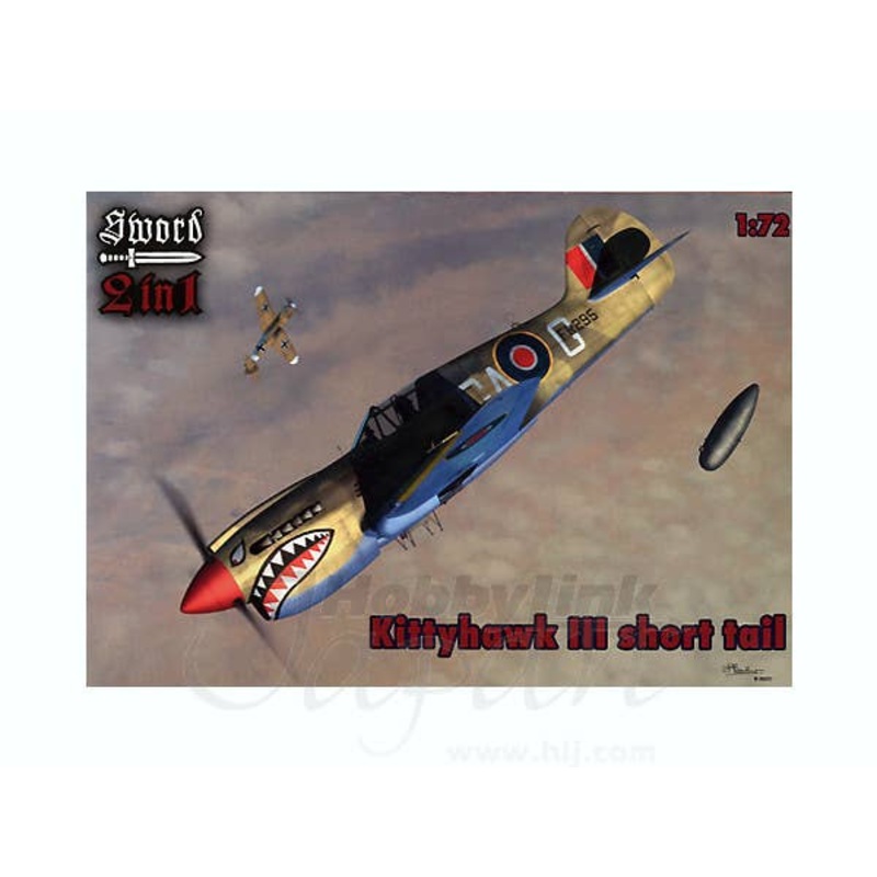 1/72 Kittyhawk III Short Tail 2 in 1