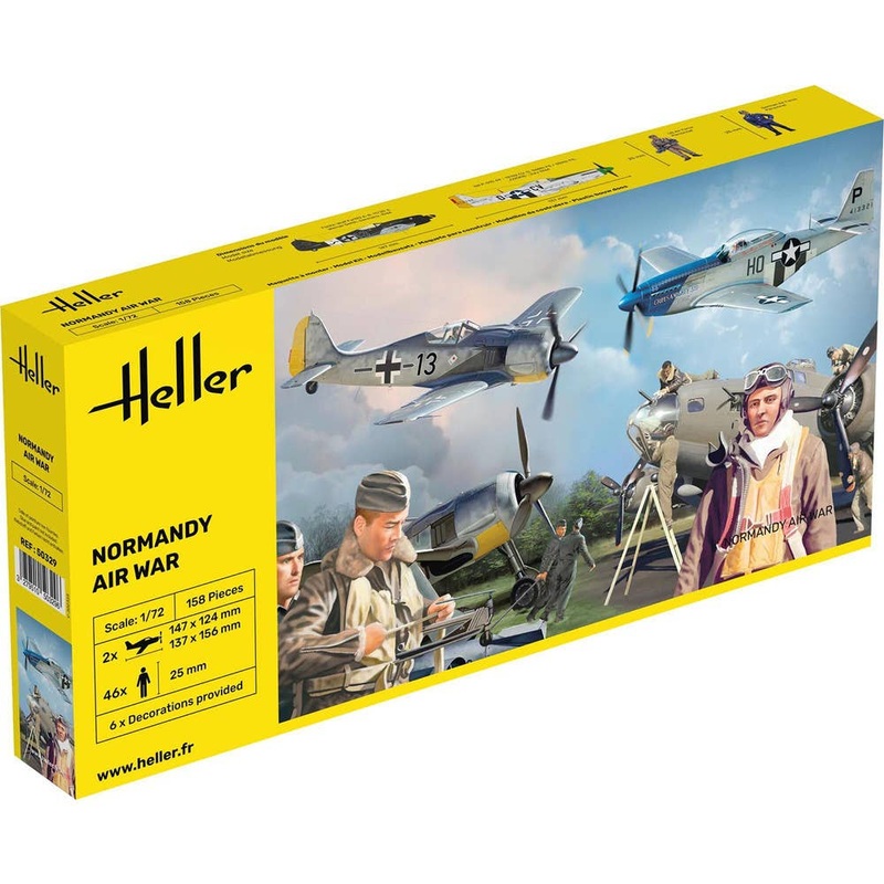1/72 Normandy Air War (Airplane & Figure Set)