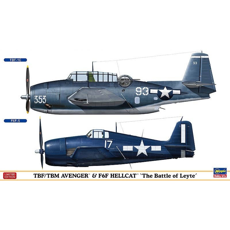 1/72 TBF/TBM Avenger & F6F Hellcat "Battle of Leyte Gulf"