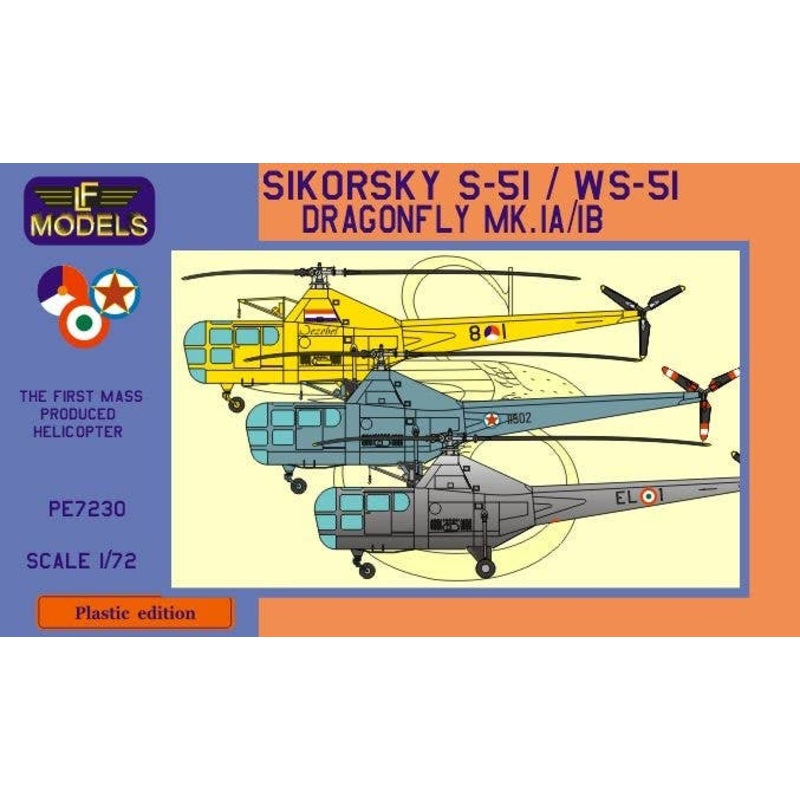 Sikorsky S-51/WS-51 Dragonfly Holland, Yugoslavia, Italy