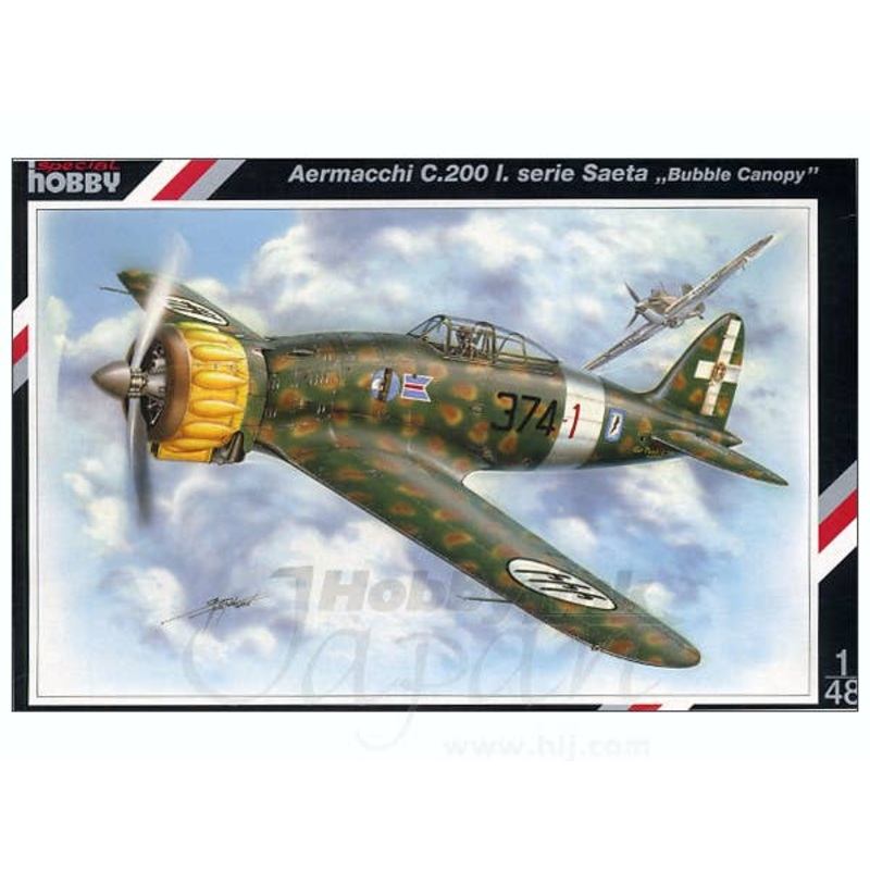 1/48 Aermacchi C.200 I. Serie Saeta Bubble Canopy