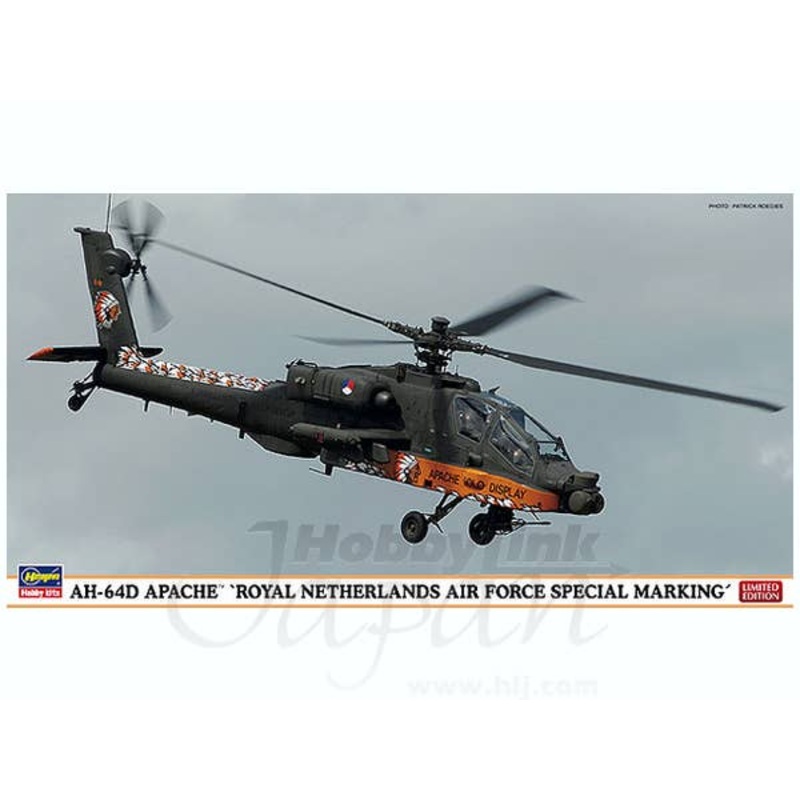 1/48 AH-64D Apache Dutch Air Force Special Markings