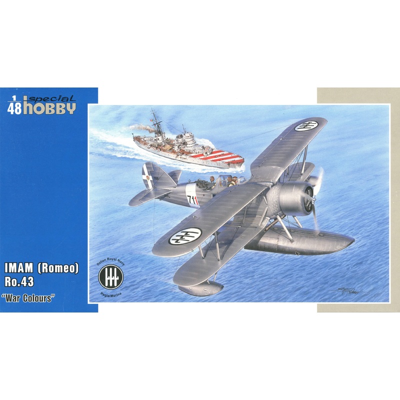 1/48 IMAM (Romeo) Ro.43 Reconnaissance Seaplane War Paint