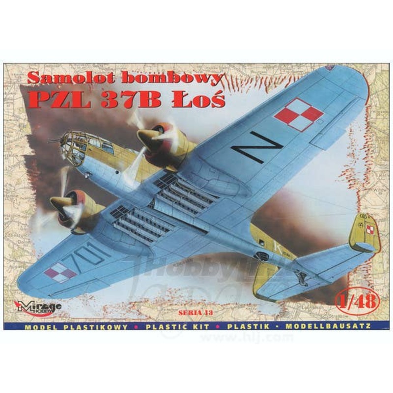 1/48 PZL 37B Los Bomber