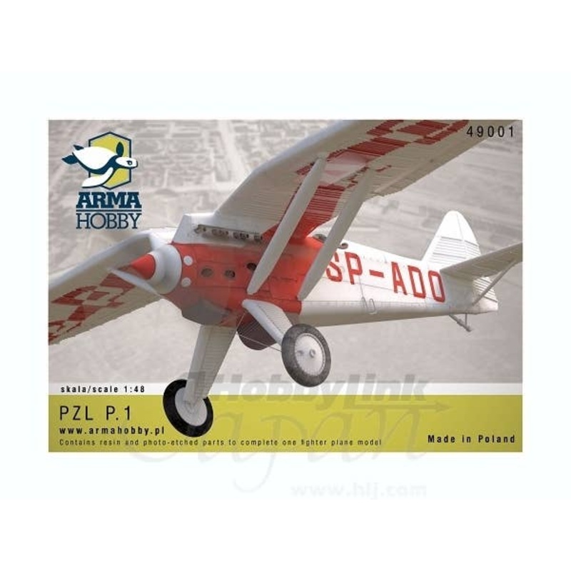 1/48 PZL P.1 Fighter Prototype (Full Kit)