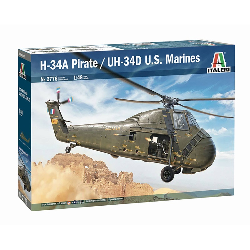 1/48 US Army H-34A Pirate / US Marine Corps UH-34D
