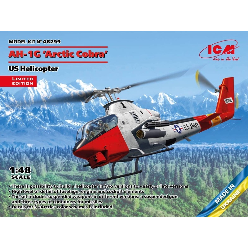 1/48 US Helicopter AH-1G Arctic Cobra