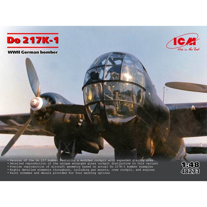 1/48 WWII German Dornier 217K-1 Bomber