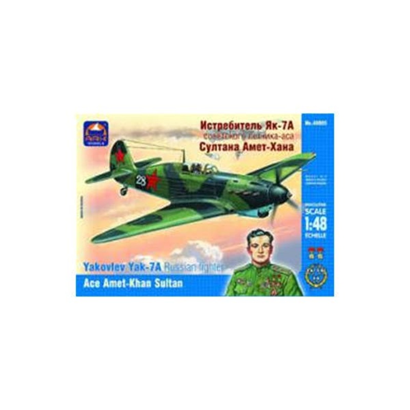 1/48 Yakovlev Yak-7A Russian Fighter Ace Amet-Khan Sultan