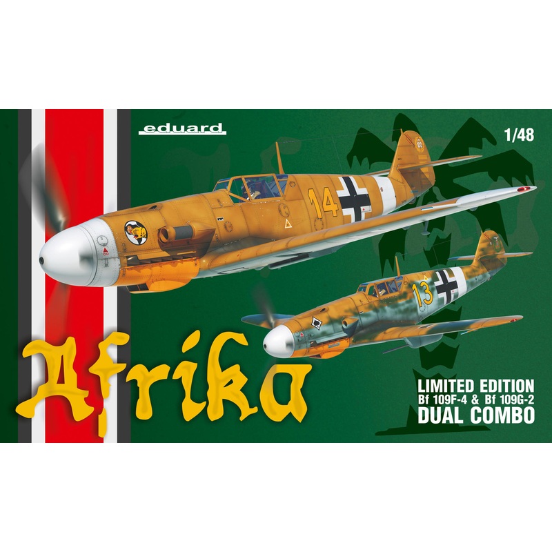 1/48 Afrika Dual Combo (Bf109F & G-2)