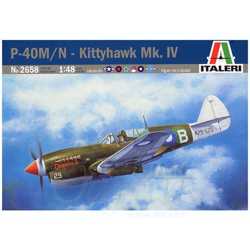 1/48 Curtiss P-40 M/N Kittyhawk Mk.IV