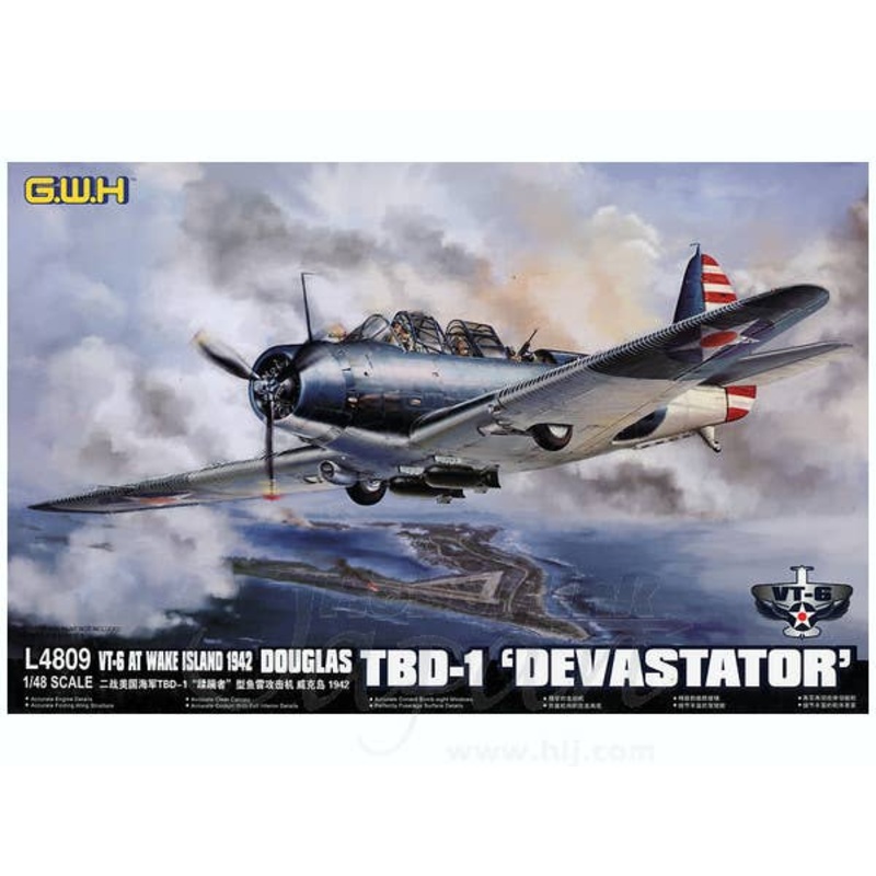 1/48 Douglas TBD-1 Devastator VT-6 at Wake Island 1942