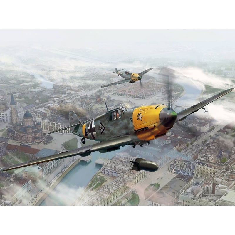 1/48 German WWII Fighter MESSERSCHMITT Bf 109 E-7