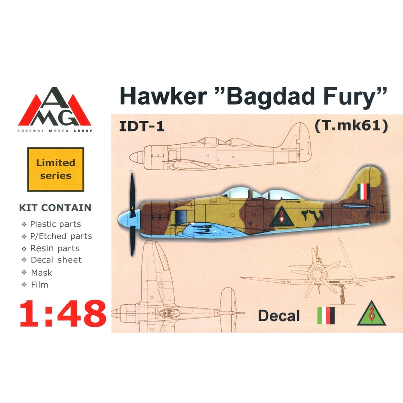 1/48 Hawker "Bagdad Fury" IDT-1 T.mk61
