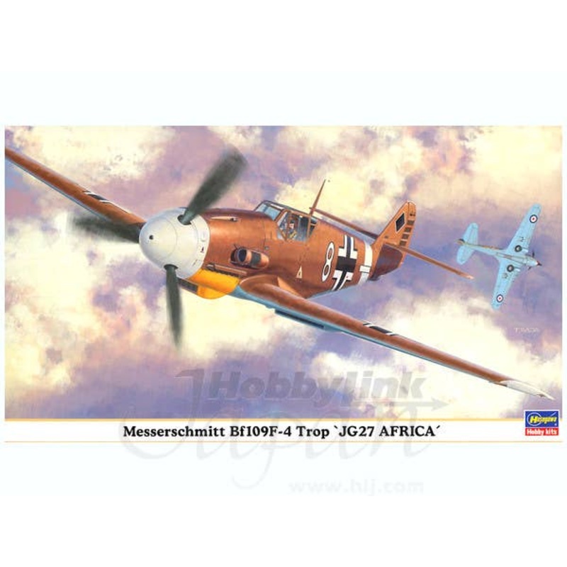 1/48 Messerschmitt Bf109F-4 Trop "JG27 Africa"