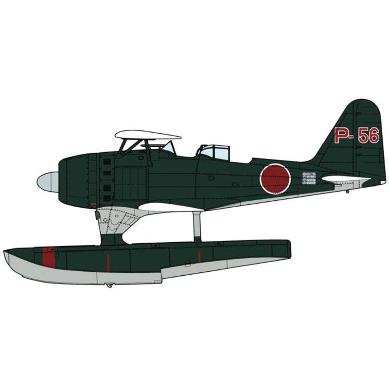 1/48 Mitsubishi F1M2 Zero Type 11 Early Model Sanyo Maru Aircraft