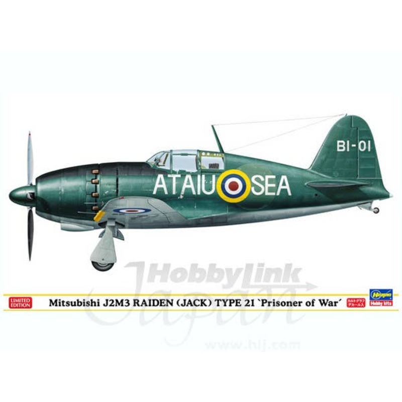 1/48 Mitsubishi J2M3 Raiden (Jack) Type 21 Prisoner of War Ltd.