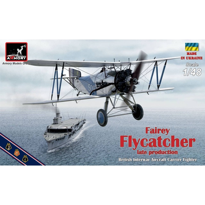 1/48 Fairey "Flycatcher" British Inter-War FAA Fighter, Late Version, w/ Jaguar-IV Engine