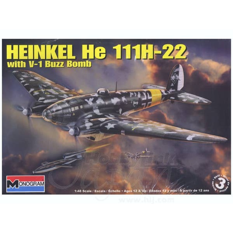 1/48 Heinkel He111H-22 w/V-1 Buzz Bomb
