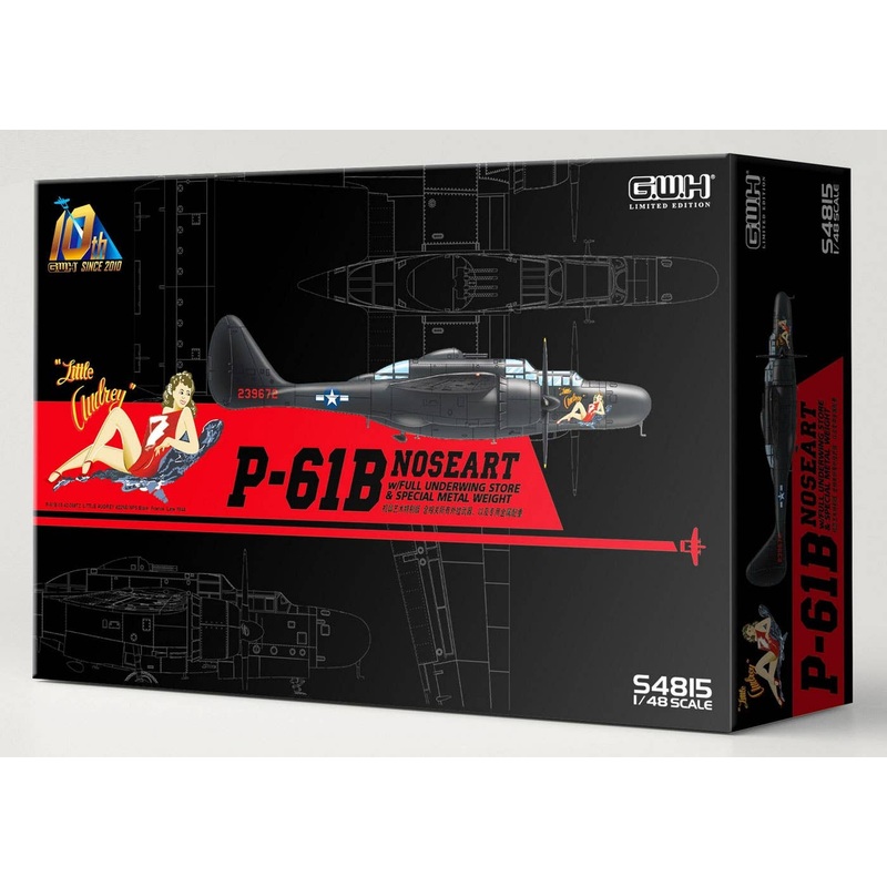1/48 P-61B Night Fighter Nose Art