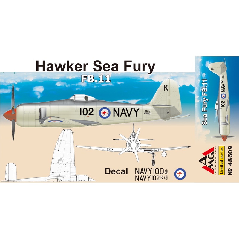 1/48 Sea Fury FB.11 Royal Australian Navy