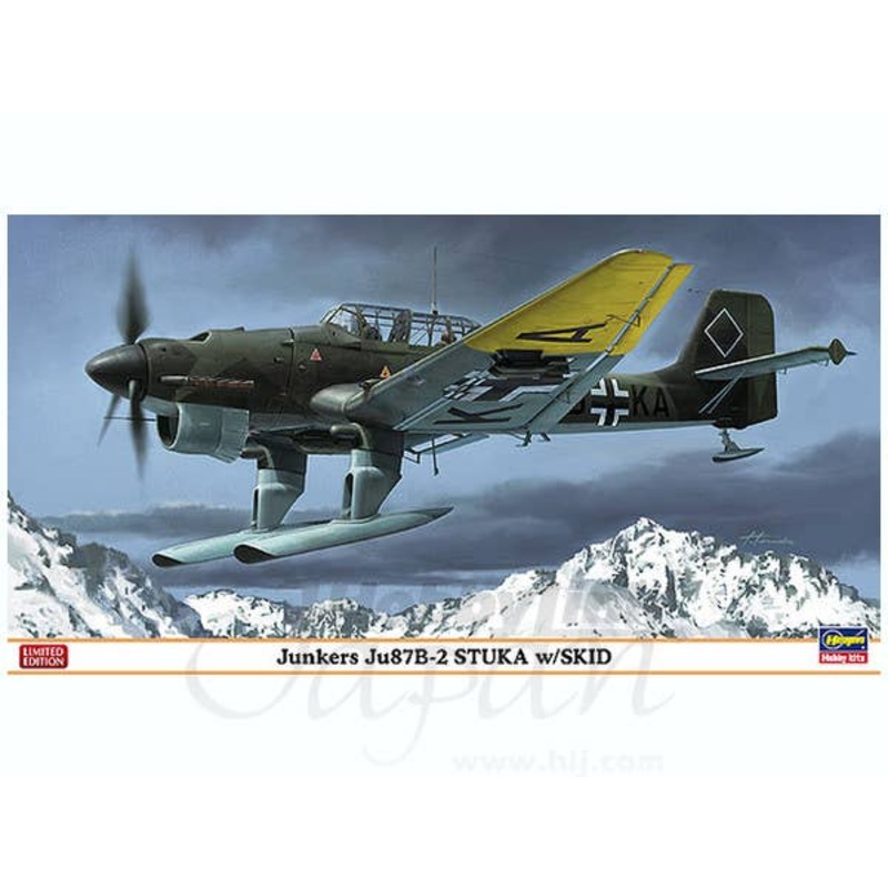1/48 Junkers Ju87B-2 Stuka w/Skid Ltd.