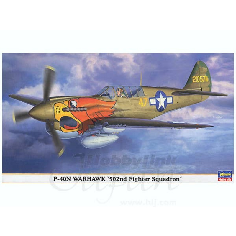 1/48 P-40N Warhawk 502nd FS
