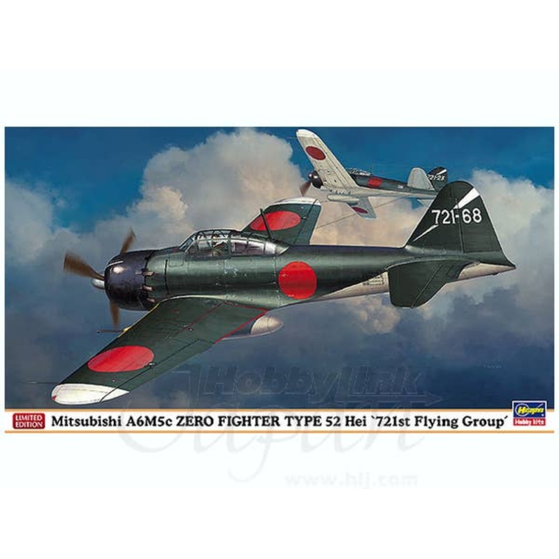 1/48 Mitsubishi A6M5c Zero Fighter Type 52 Hei 721st FG