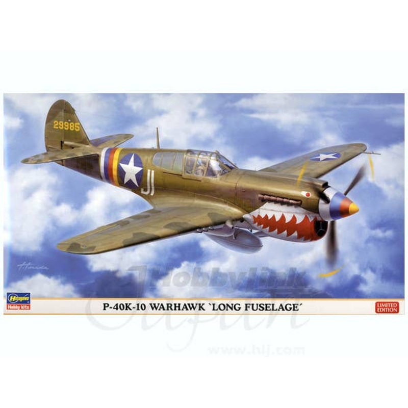 1/48 P-40K-10 Warhawk Long Fuselage Ltd.