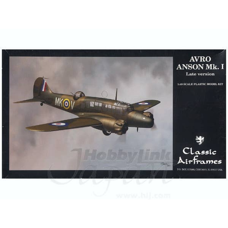 1/48 Avro Anson Mk.I Late Type