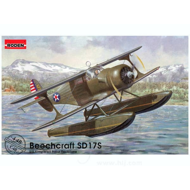 1/48 Beechcraft SD17S US Army WWII Patrol Floatplane