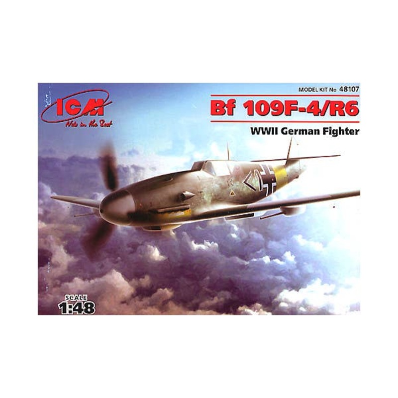 1/48 Bf109F-4/R6 WWII German Fighter