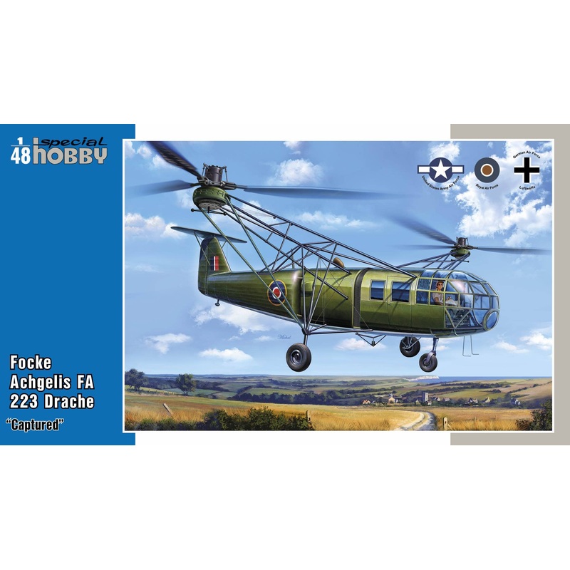 1/48 Focke Achgelis FA 223 Drache Captured