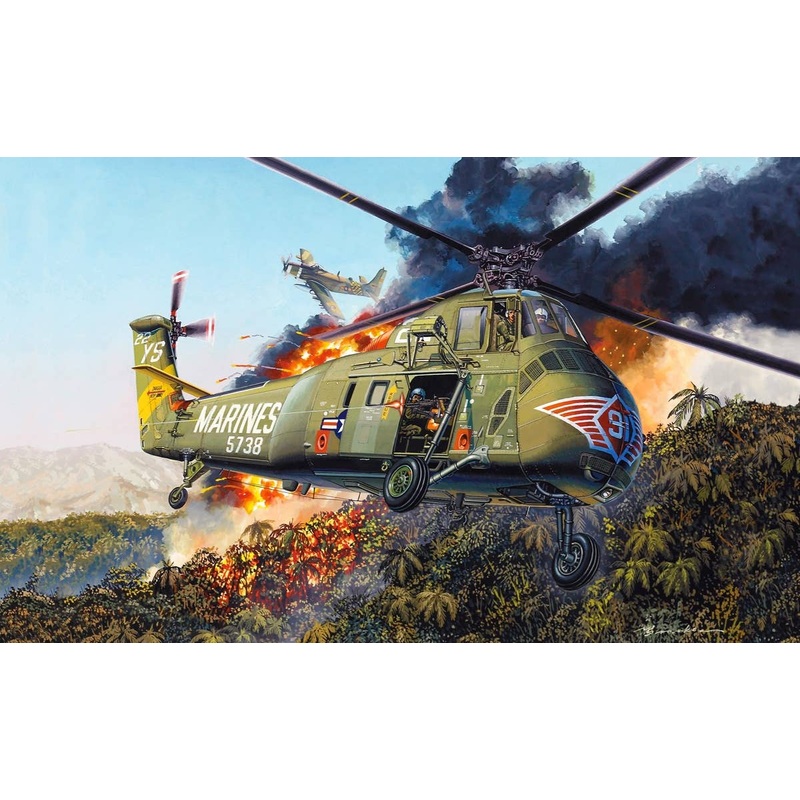 1/48 H-34 US MARINES