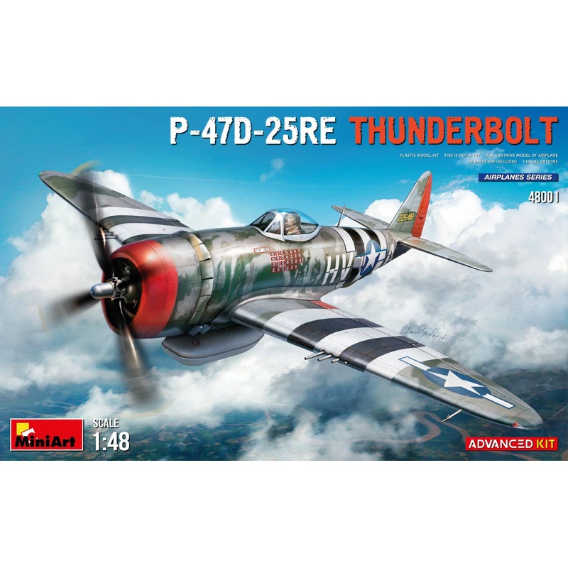 1/48 P-47D-25RE Thunderbolt Advanced Kit