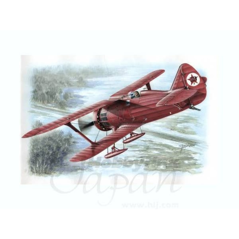 1/48 Polikarpov I-15 Red Army