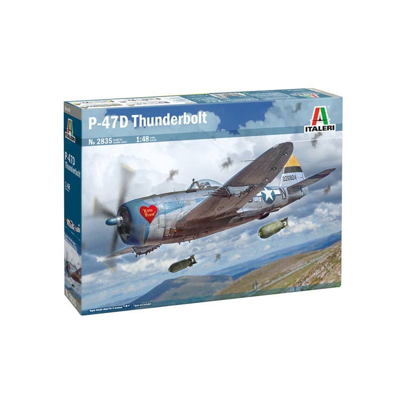 1/48 WW.II US Army P-47D Thunderbolt European Front