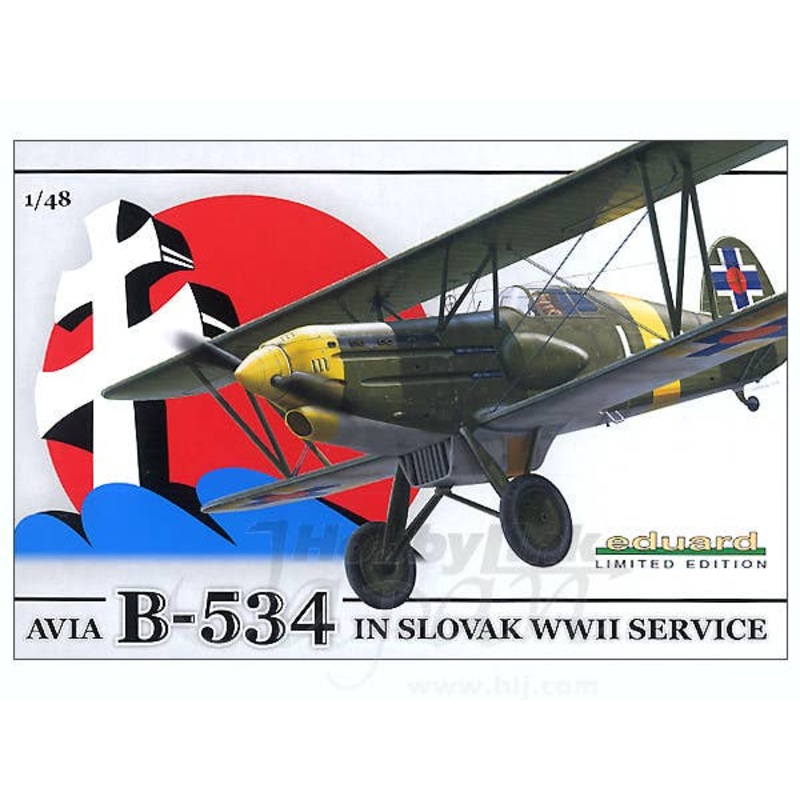 1/48 Avia B-534 in Slovak WWII Service Limited Edition