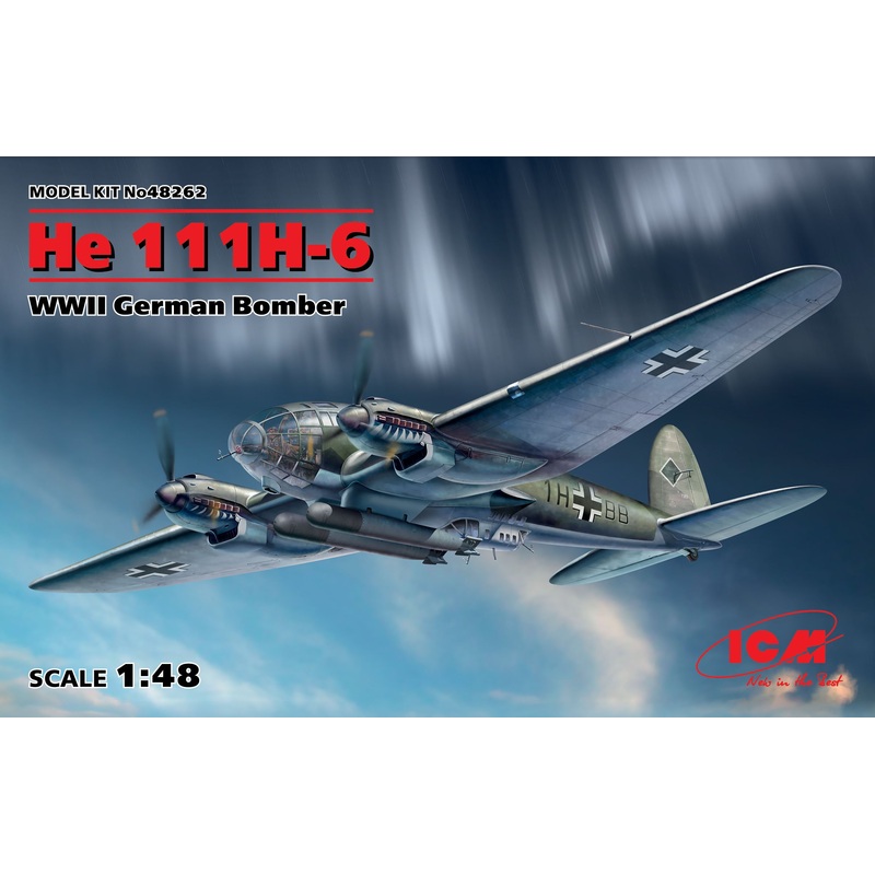 1/48 He 111H-6, WWII German Bomber