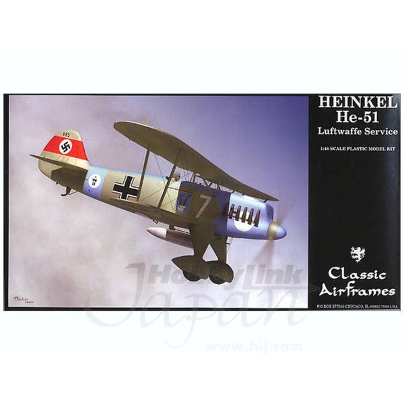 1/48 Heinkel He-51 Luftwaffe Service